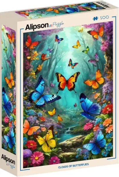 ALIPSON Puzzle Motýlie oblaky
