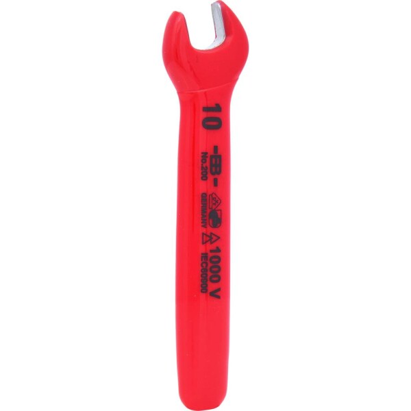 Vidlicový kľúč s ochrannou izoláciou, 10 mm KS Tools 117.1510; 117.1510