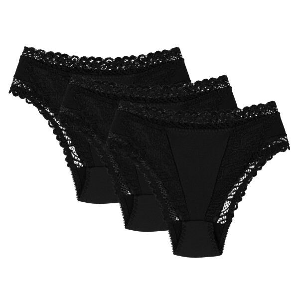 Wol-Bar Abra 3-pack farba: čierna S
