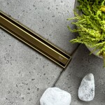 REA - Odtokový žľab Neox Slim pre Gold 100 REA-G5804