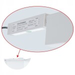 OLSEN SPA - Vrchný zrkadlová skrinka NICE s LED osvetlením - Rozmery skriniek - 80 × 64 × 15 cm OLNNIC80
