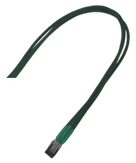 Nanoxia NX3PV3EG zelená / Predlžovací kábel / 3-pin Molex / 30 cm / samec-samica (NX3PV3EG)