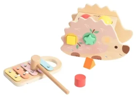 TEDDIES Zatĺkačka a xylofón Ježko