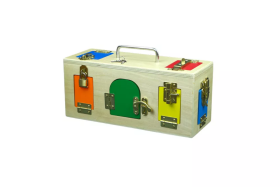 Moyo Montessori Moyo Montessori Veľký box so zámkami