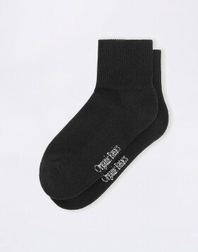 Organic Basics Core Ankle Socks 2-pack Black 43-46