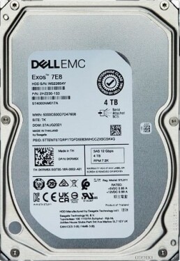 Dell 4TB 3.5'' SAS-3 (12Gb/s) (400-BLES)