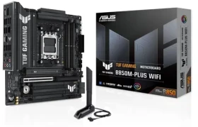 Asus TUF GAMING B850M - PLUS WIFI / B850 / 4X DDR5 / 1x 2.5 GLAN / Wi-Fi 6E / mATX (90MB1IY0-M0EAY0)