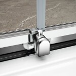 POLYSAN - EASY štvorcová sprchová zástena 900x900, číre sklo EL5115