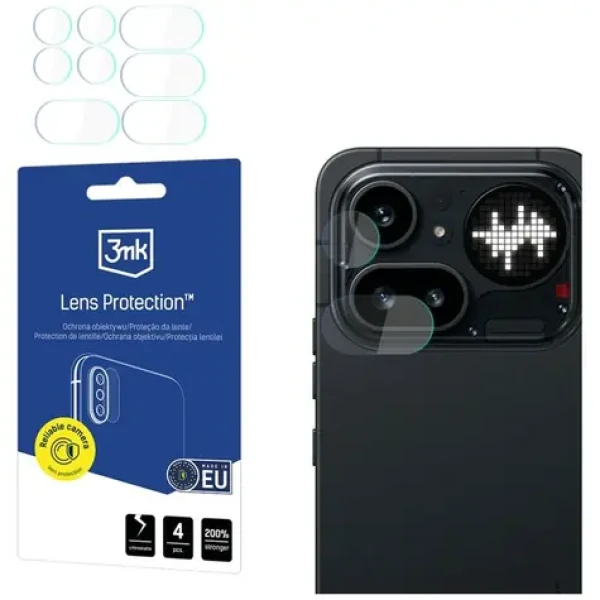 3mk Lens Protection Nothing Phone (4a) / Sklo na fotoaparát / hybridné sklo / 6H / 2 ks (5903108758925)
