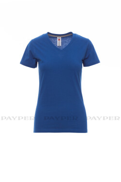 Dámske tričko Payper V-NECK LADY Farba: Kráľovská modrá, Veľkosť: XL (000951002609000XL)