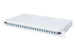 Digitus Optický spojovací box 12x LC OM4 sivá / Spojovací box / 1U / Oceľová konštrukcia (DN-96331-4)