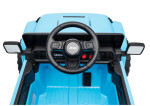 Mamido Elektrické autíčko Jeep Rubicon 24 V 2x200 W modré