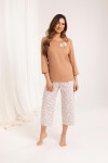 Regina 711 3/4 2XL-4XL Z25/26 dámske pyžamo modrá 4XL