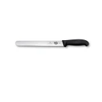 VICTORINOX Fibrox 36 cm čierny / Plátkovací nôž / Nerezová oceľ / Hladké ostrie (5.4203.36)