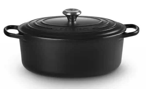 Le Creuset Signature Oválny hrniec s pokrievkou 31 cm čierna (21178310000430)