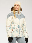 Billabong DAYTIME PUFFER WHITE FLORAL zimná bunda dámska - S