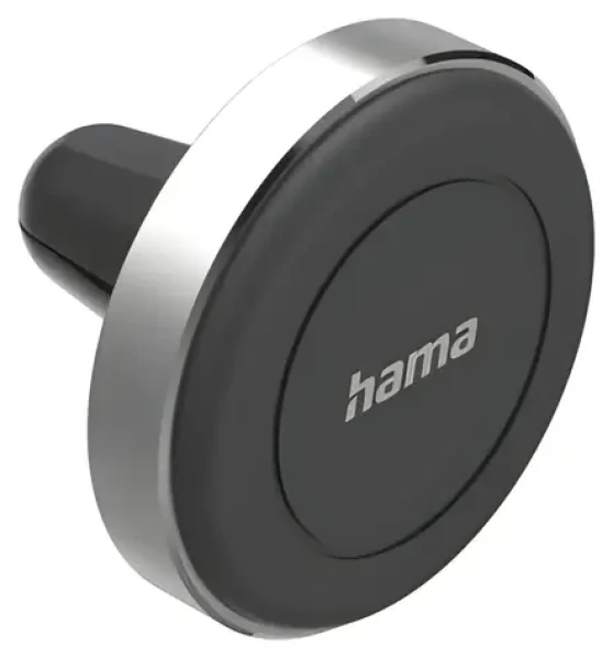 HAMA Magnet čierna / Držiak mobilu do auta / do ventilácie / 360° / hliník
