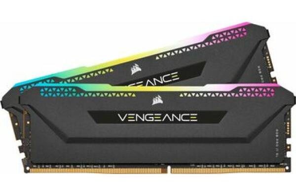 Corsair Vengeance RGB Pro SL 32GB (2x16GB) 3200MHz / DDR4 / PC4-25600 / CL16-20-20-38 / 1.2V / XMP2.0 / s chladičom (CMH32GX4M2E3200C16)