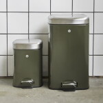 House Doctor Kovový odpadkový kôš Sort Deep Green 6 l