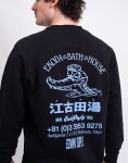 Edwin Ekoda Bath House Sweat Black garment washed L