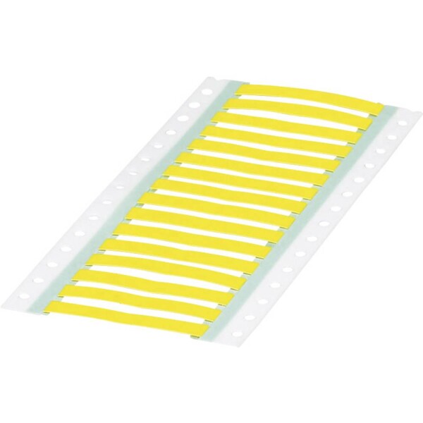 Phoenix Contact 0800400 WMS 4,8 (60X9)R YE označovač zmršťovacích bužírok Druh montáže: nasunutie Potlačiteľná plocha: 60 x 9 mm žltá Počet markerov: 250 250 ks; 0800400