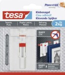 Tesa Powerstrips® 77777 Nalepovací klinec na tapety a omietku / Nosnosť 2 kg (77777-00000)