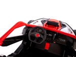 Mamido Mamido Elektrické autíčko Buggy Bumper 66 červené | 24V | 4x200W | EVA | LED | 2,4 Ghz | ECO koža