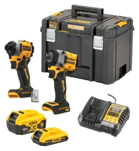 DeWalt Sada AKU náradia 6 dielov / Sada aku náradia / 18V / rázový uťahovač DCF850N DCF922N / 2x aku / nabíjačka / kufor (DCF850NA)