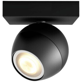 Philips Hue Buckram BT LED 1x5W čierna / LED bodové svietidlo GU10 / 1x350lm / 2200-6500 K / IP20 / stmievateľné (50471/30/P6)