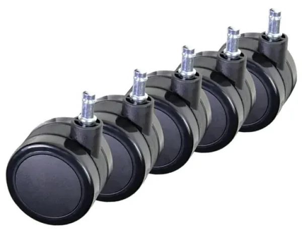 Arozzi Wheel Pack PU XL / Náhradné kolieska pre herné stoličky / univerzálna sada / materiál PU (AZ-WHEEL-PACK-PU-XL)