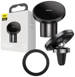 Baseus Neogravity Magnetický držiak na mobil do auta čierna / do ventilačnej mriežky (HOLUNIVMAGNGBASBK)