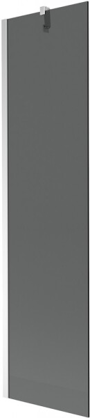 MEXEN/S - Next vaňová zástena FIX 50 x 150, grafit, chróm 895-050-000-00-40-01