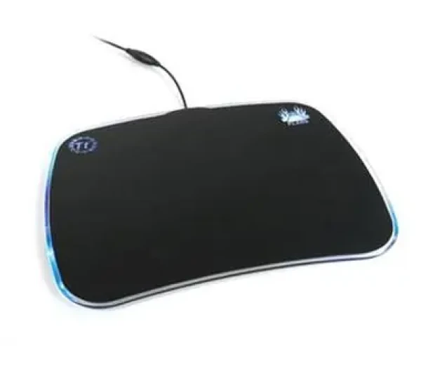 THERMALTAKE A2417 FlarePad / podložka pod myš / čierna / modrý LED (A2417)