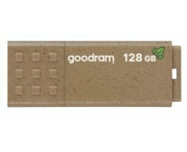 GOODRAM ECO FRIENDLY USB 3.0 128GB hnedá / Flash disk / USB-A 3.0 / čítanie: 60MBs / zápis: 20MBs (UME3-1280EFR11)