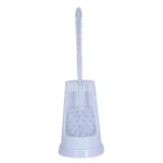 MSV TALL WC kefa s plastovou nádobou biela / Polypropylén / 13 x 41,5 cm