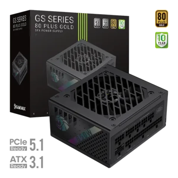 Gamemax GS 850G / Zdroj / SFX / 850W / Plne modulárne (GS 850G)