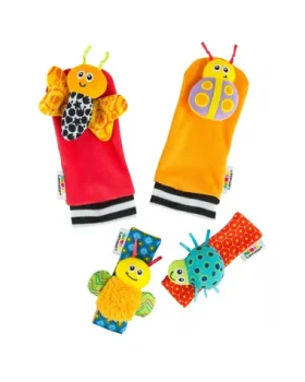 Lamaze - Hrkajúce ponožky a náramky / od 0 mesiacov (27634)