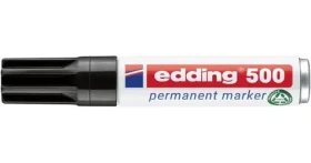Edding 500 čierna / Popisovač permanentný / okrúhly hrot (4-500001)