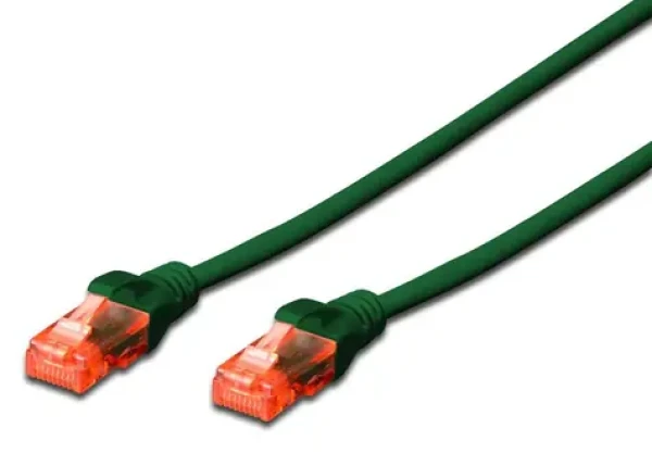 Digitus Patch Cable CAT6 U/UTP 15m / Patch kábel / RJ45-RJ45 (DK-1617-150/G)