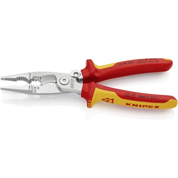 Knipex Knipex-Werk, 13 96 200, multifunkčné kliešte, 50 mm² (max), 0 awg (max), 15 mm (max)