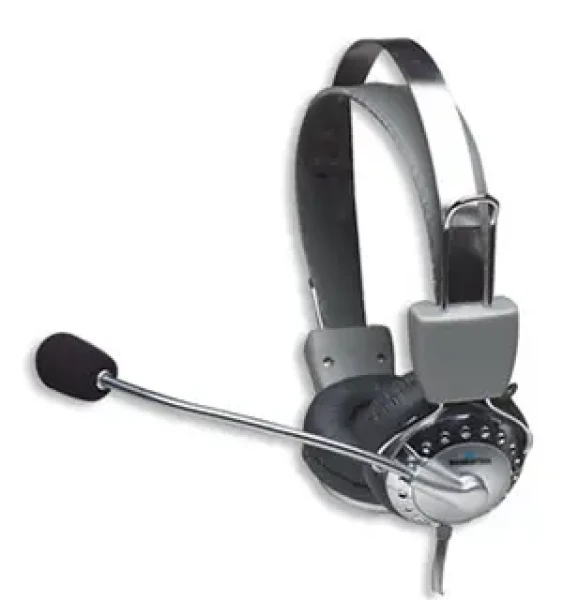 Manhattan Standart stereo headset / čierna (175517-MA)
