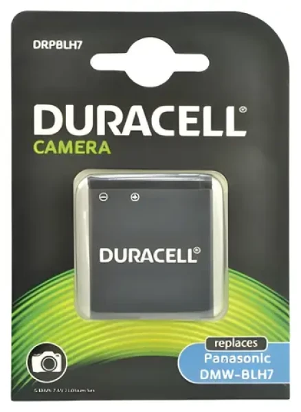 Duracell DMW-BLH7E čierna / Batéria / Li- ION / 600 mAh / 4 Wh / pre Panasonic (DRPBLH7)