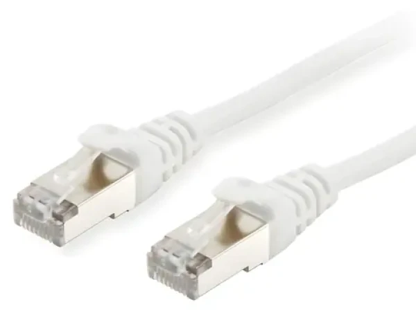 Equip biela / Patch kábel / S/FTP / Cat.6a / RJ-45 / 1,5 m / PoE (606012)