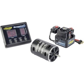 Striedavý (brushless) motor a regulátor otáčok, sada pre RC modely Carson Modellsport Dragster-3 18 T; 500906247