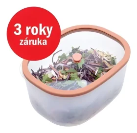 STATUS Dóza na potraviny STA 177159 / 2,3 l / sklo + plast / do umývačky, mrazničky aj mikrovlnky (100002129877)