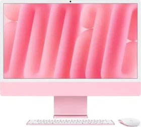 Apple iMac 24 M4 (2024) ružová / 24" 4.5K / Apple M4 / 16GB / 512GB SSD / Apple 10-Core / macOS (MWV53CZ/A)
