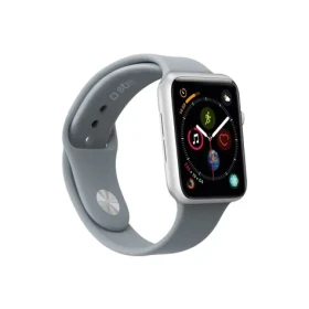 SBS remienok pre Apple Watch 44 mm veľkosť (M - L) sivá (TEBANDWATCH44MG)