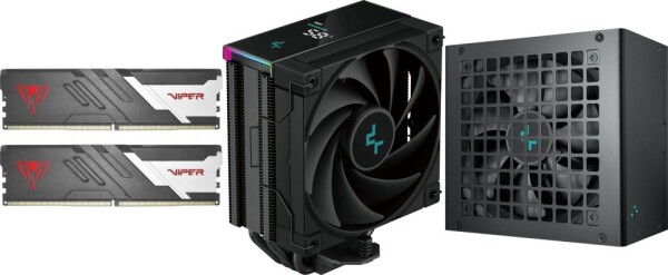 Patriot Zestaw Pamięć Patriot PVV532G600C30K + Zasilacz, Chłodzenie Deepcool