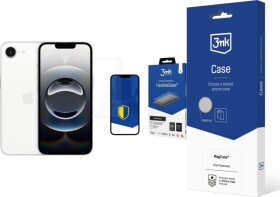 Apple iPhone 16e 5G 8/256GB Biały (MD1W4) + FlexibleGlass + Etui MagCase