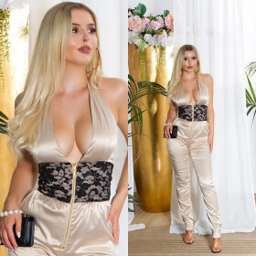 Sexi overal 18549 so šnurovaním - Koucla S tělová